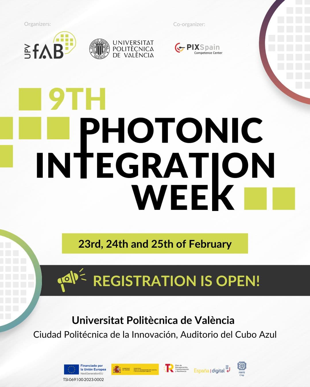 Photonic Integration Week (PIW)