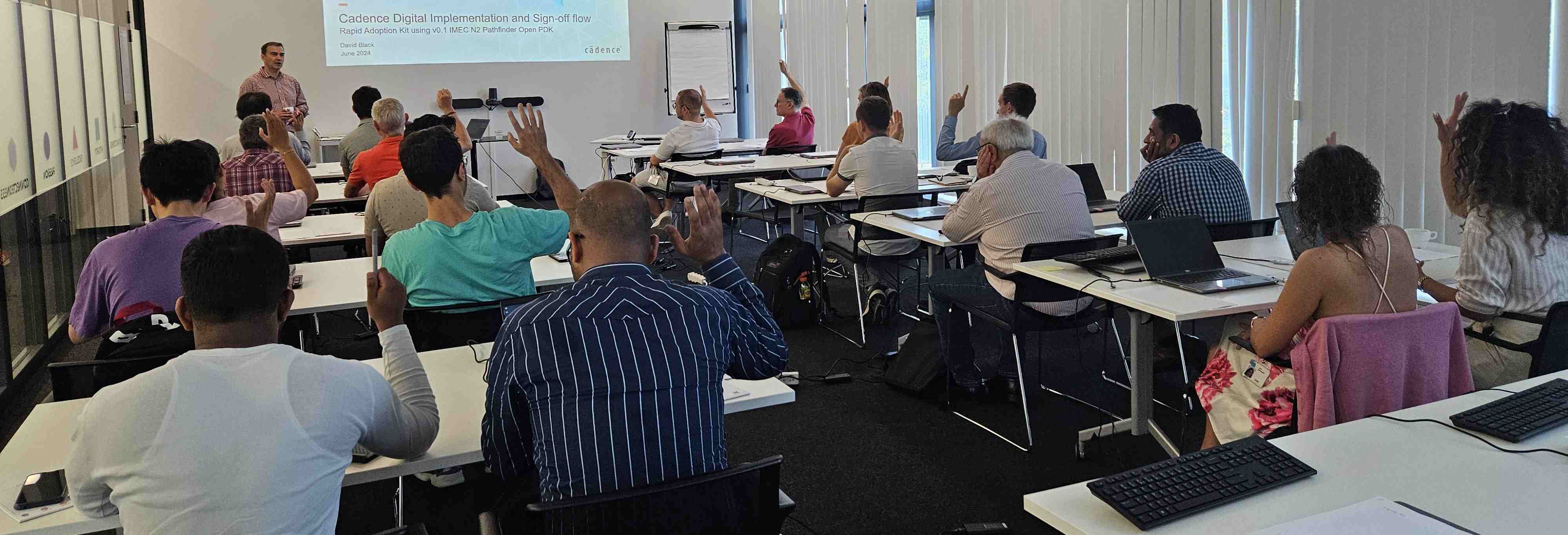 Take a look inside imec’s N2 P-PDK workshop